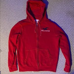 Hollister zip-up hoodie